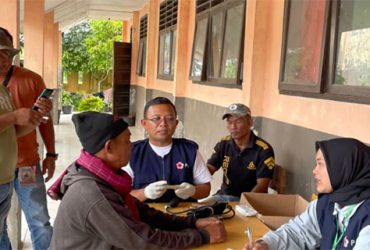 Pengungsi di Wih Pesam Mendapat Pelayanan Kesehatan